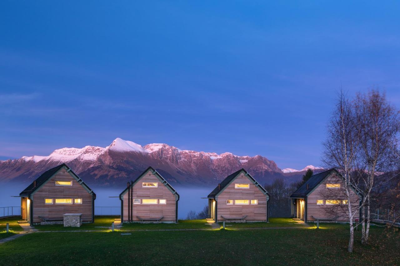 Nebesa Chalets Kobarid Kültér fotó