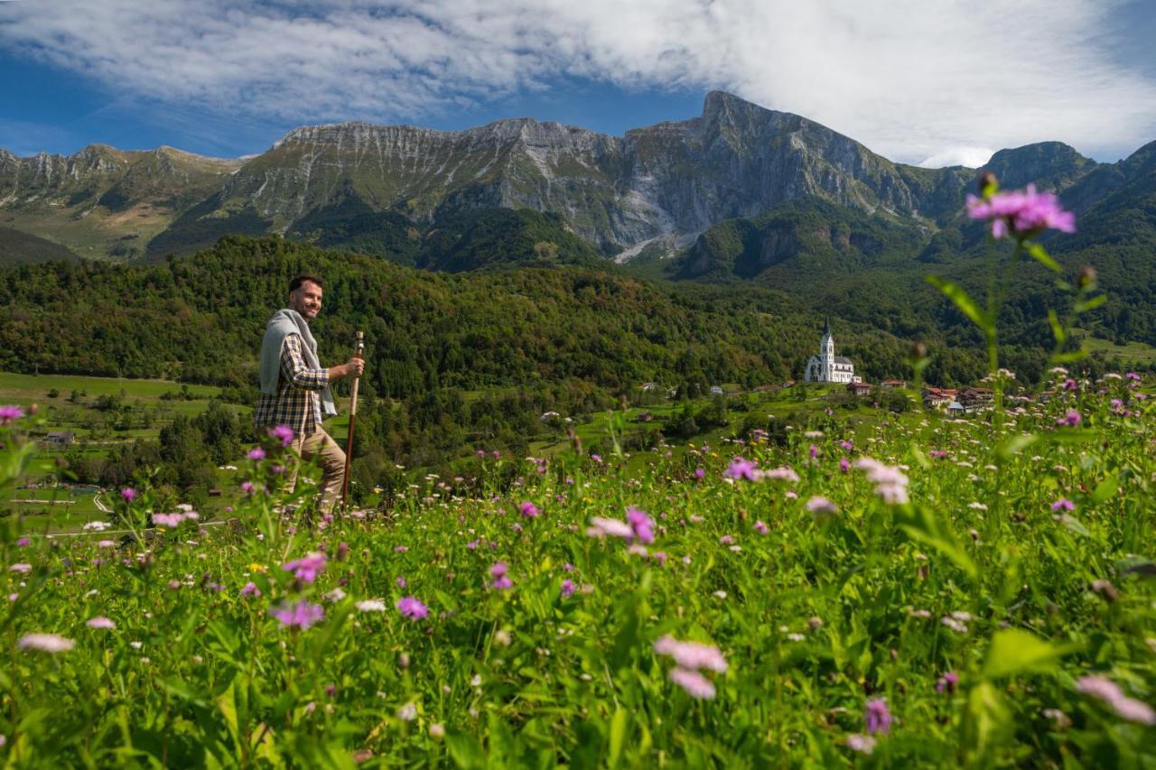 Nebesa Chalets Kobarid Kültér fotó